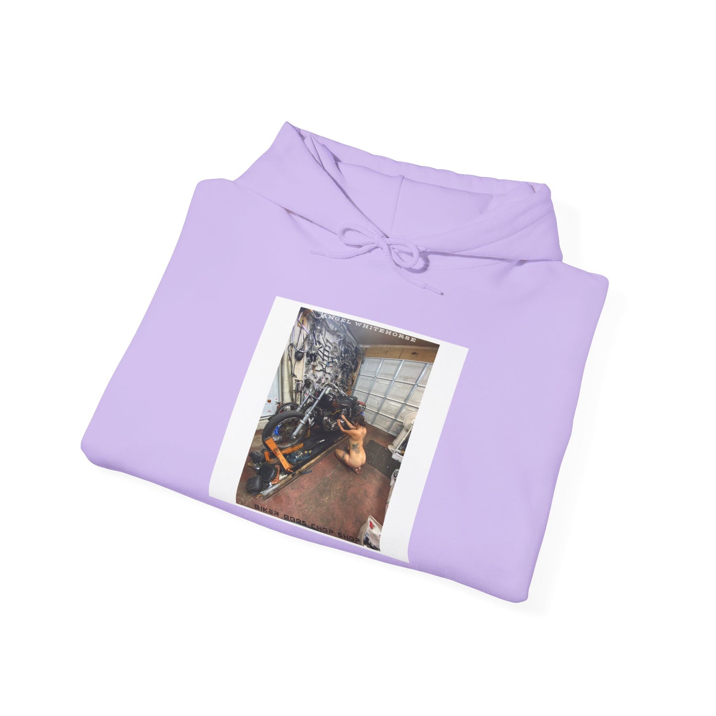 Shovelhead Angel Unisex Heavy Blend™ Hooded Sweatshirt