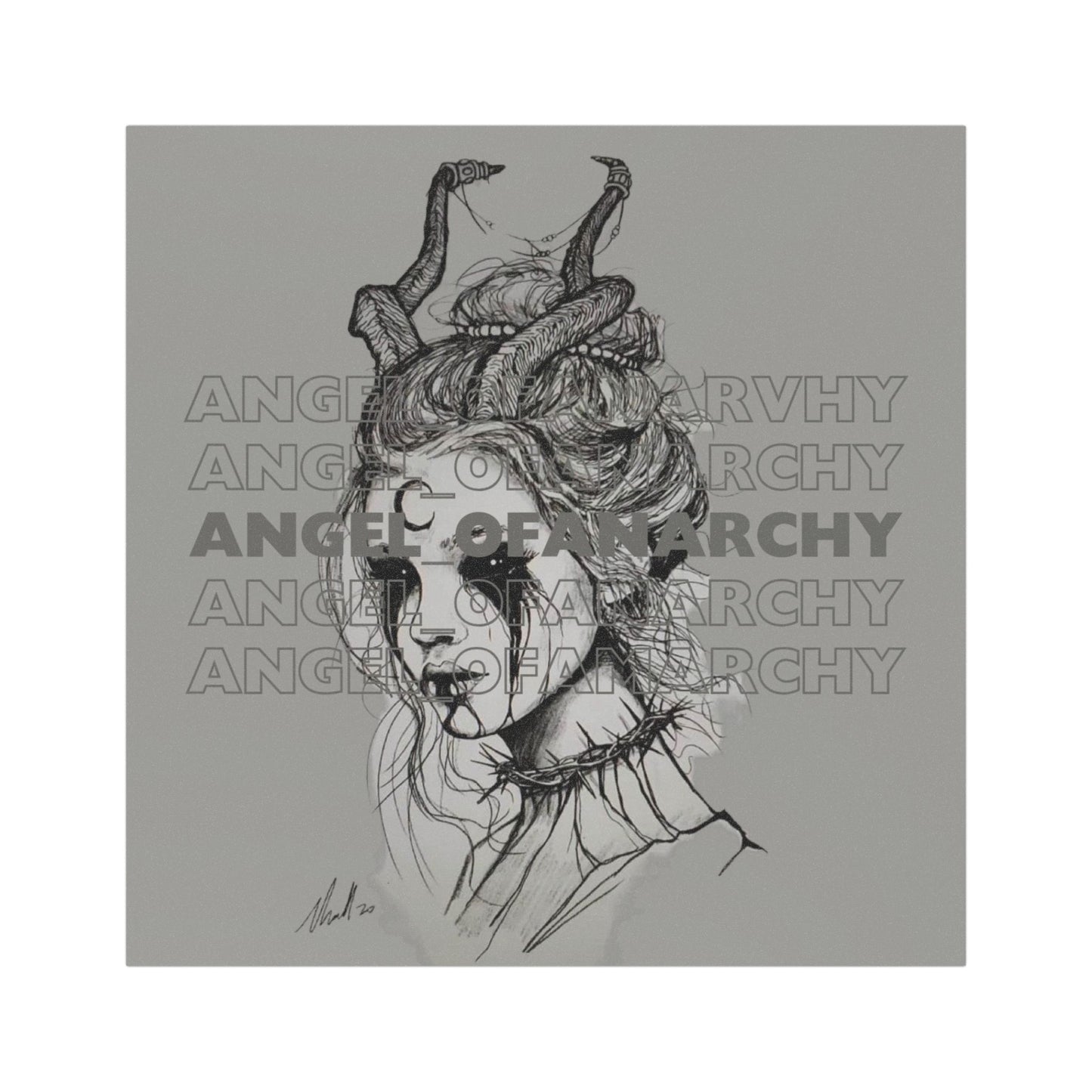 Angel of Anarchy Logo Car Magnets