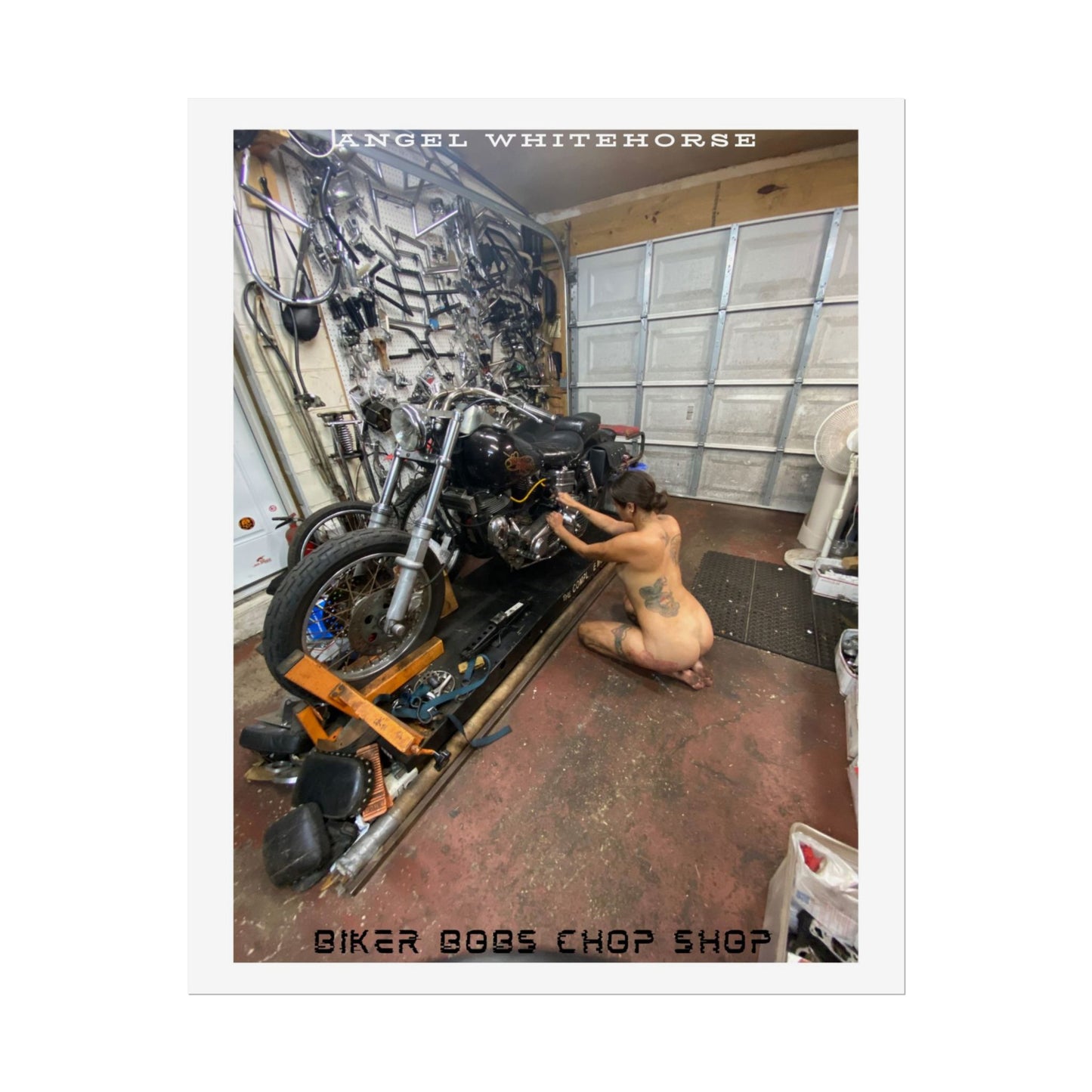 Shovelhead Angel Poster