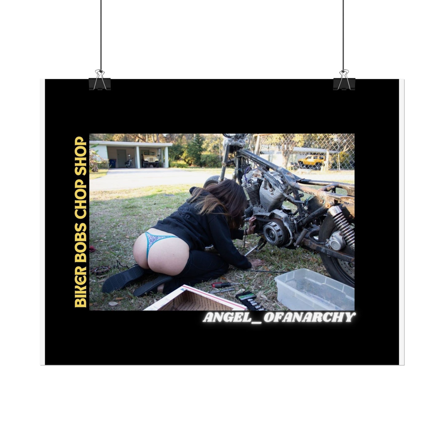 Biker Bob's Chop Shop Poster