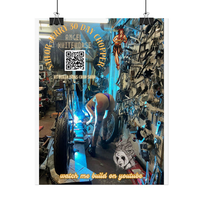 Sailor Jerry 30 Day Chopper Poster