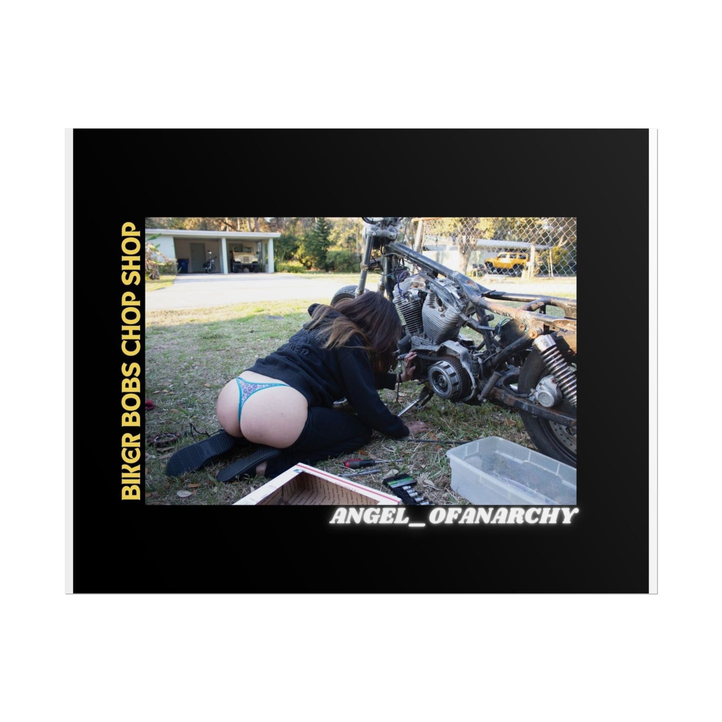 Biker Bob's Chop Shop Poster