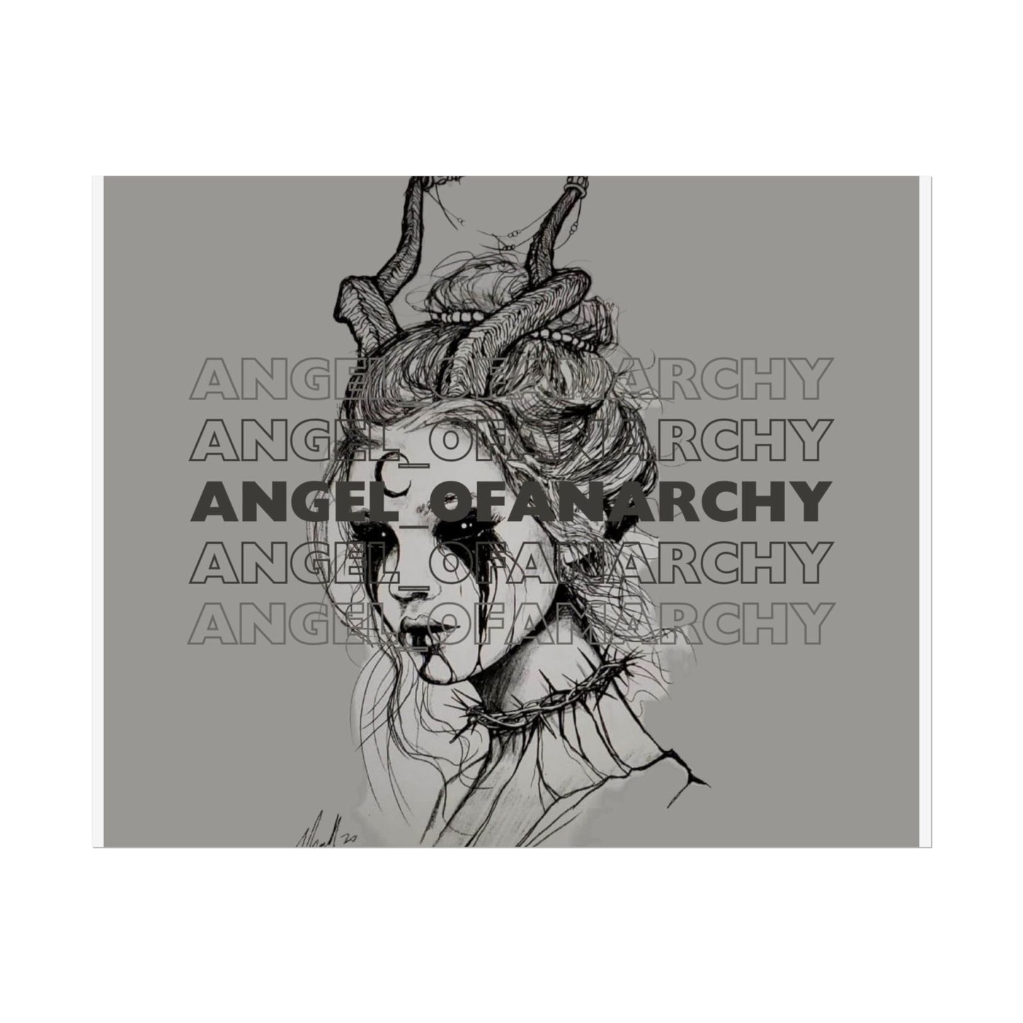 Angel of Anarchy Logo Poster