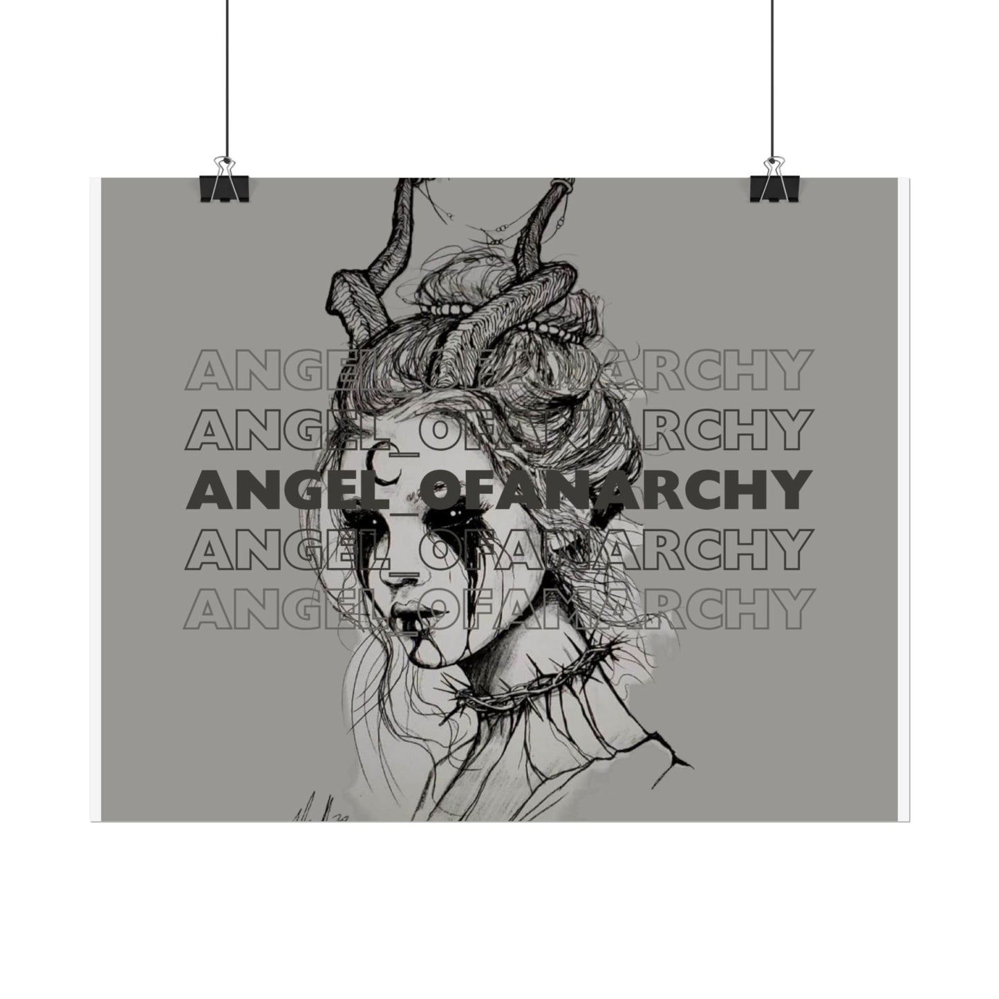 Angel of Anarchy Logo Poster