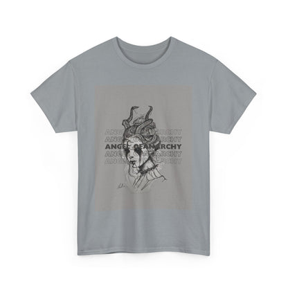 Unisex Angel of Anarchy Logo Heavy Cotton Tee