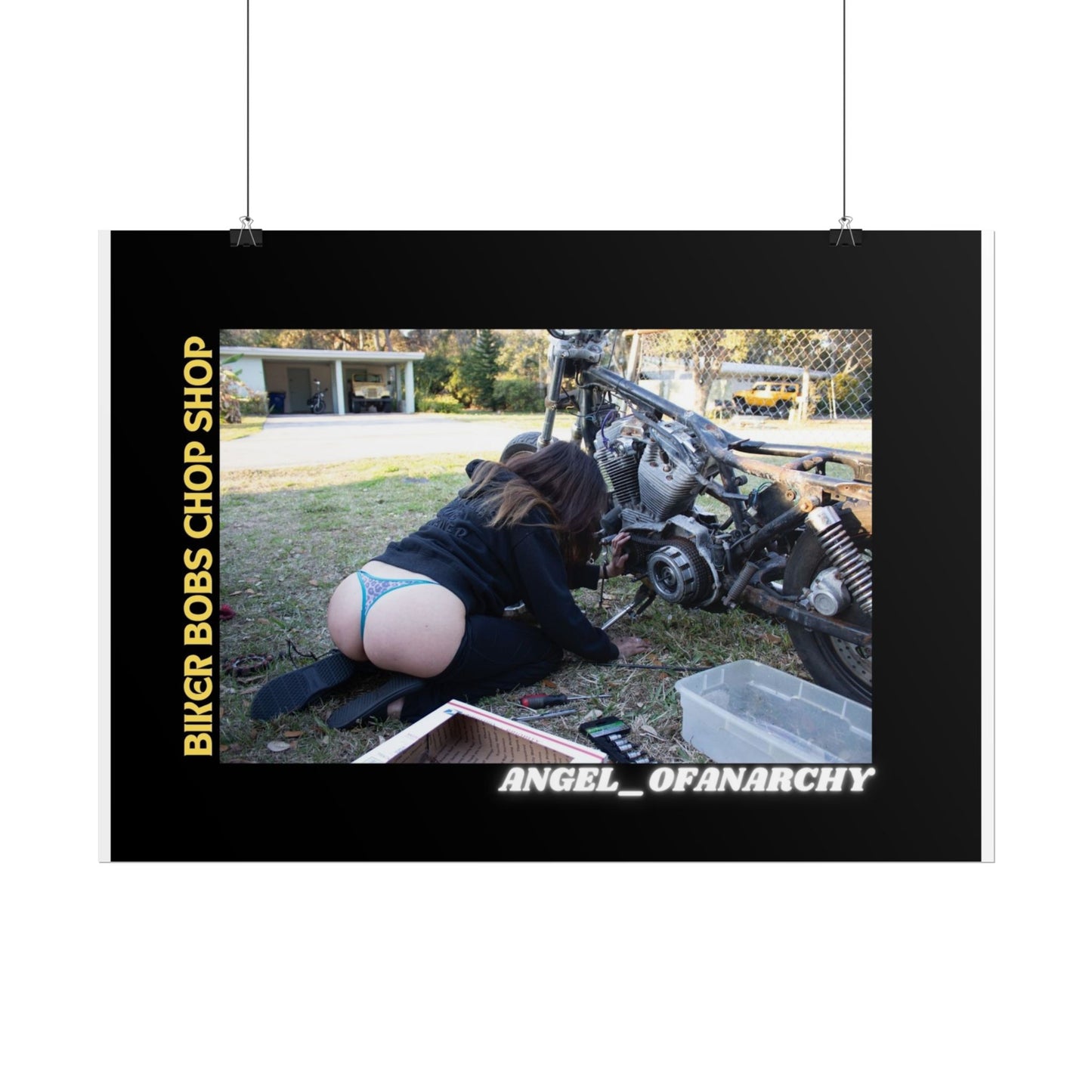 Biker Bob's Chop Shop Poster