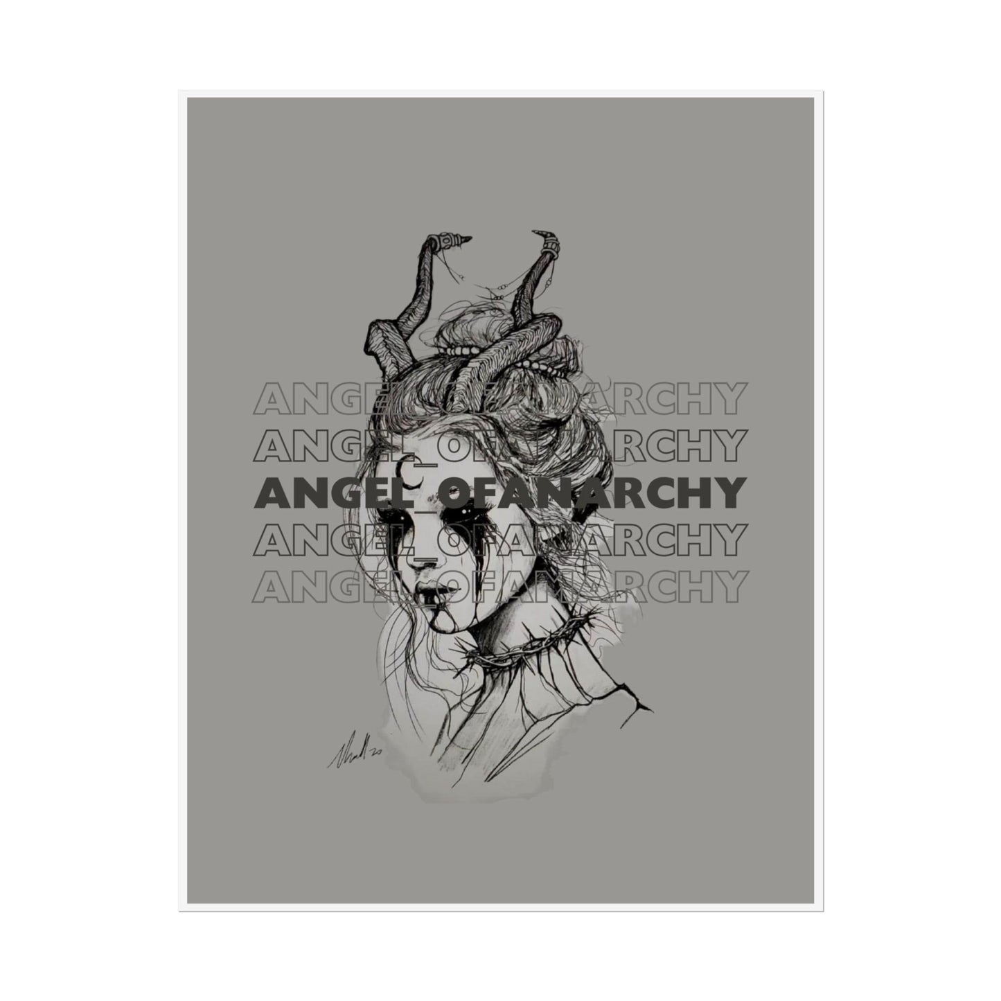 Angel of Anarchy Logo Poster