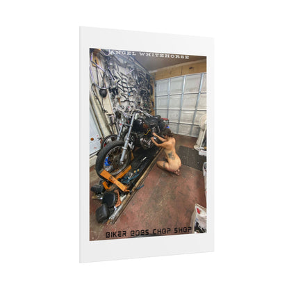 Shovelhead Angel Poster