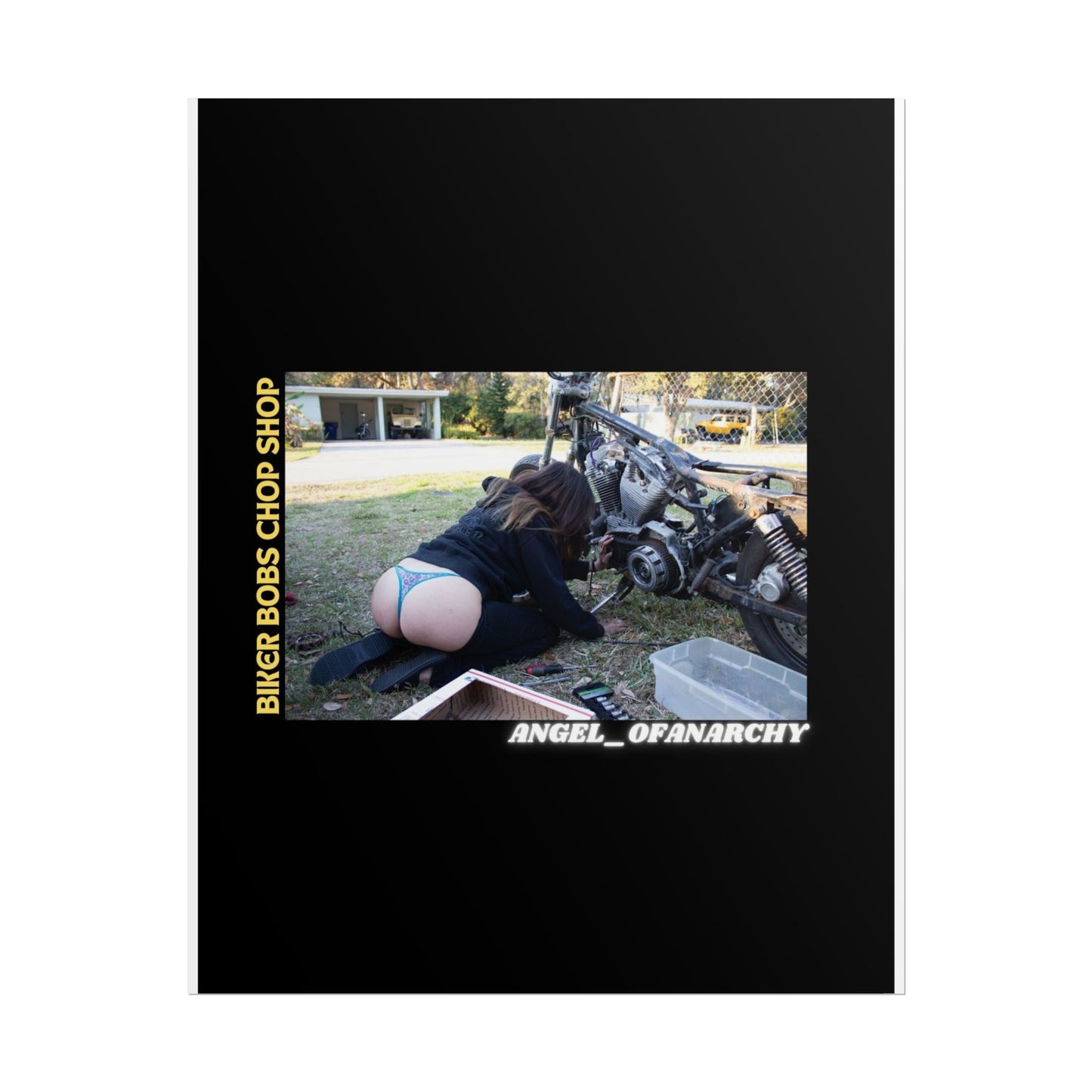 Biker Bob's Chop Shop Poster