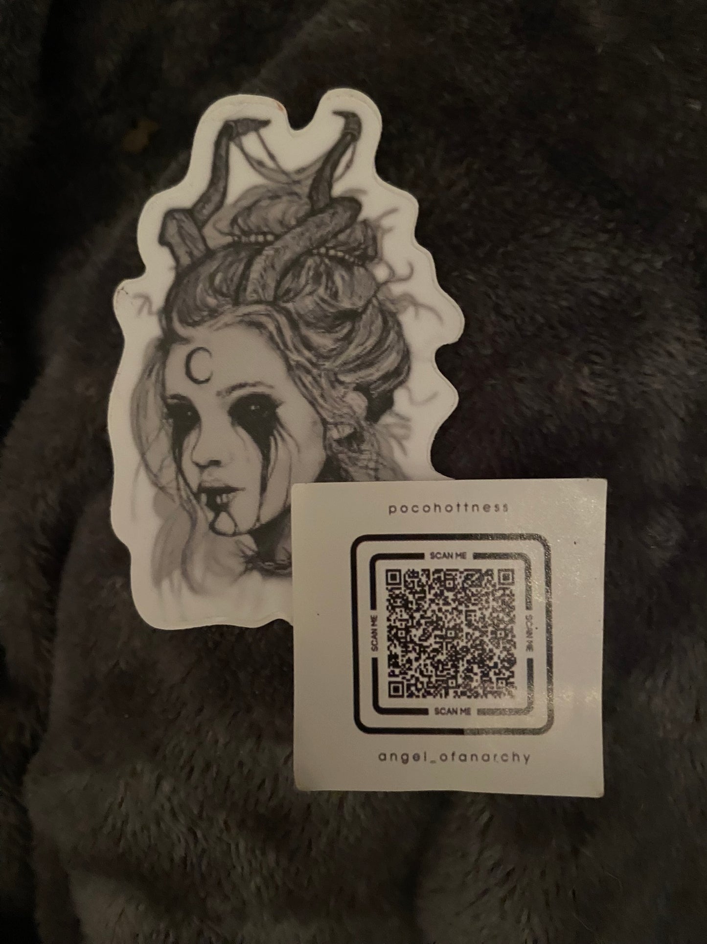 Angel of Anarchy Logo & QR Code